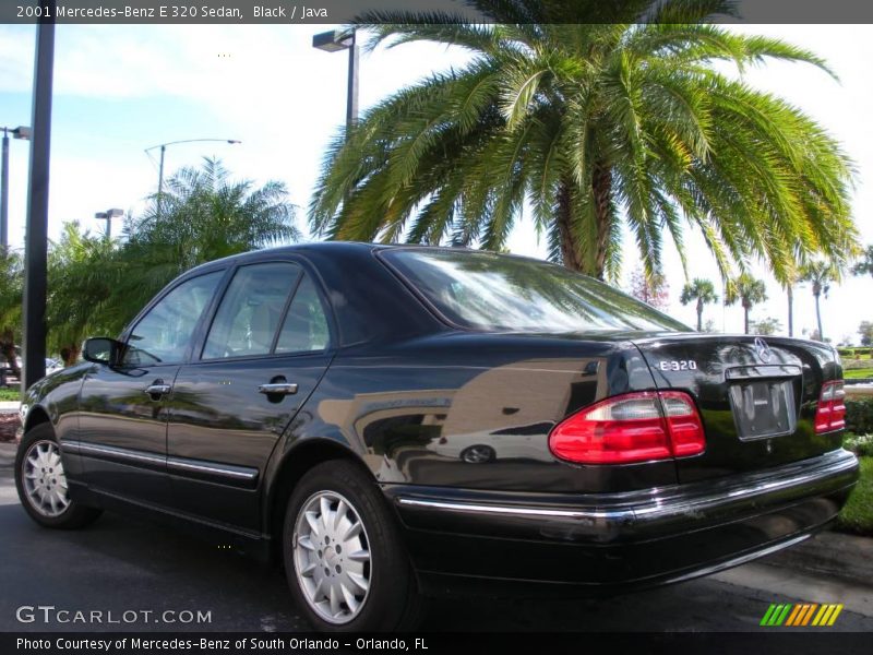 Black / Java 2001 Mercedes-Benz E 320 Sedan