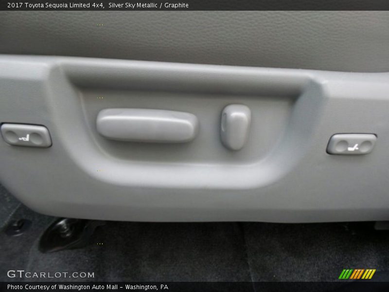 Silver Sky Metallic / Graphite 2017 Toyota Sequoia Limited 4x4