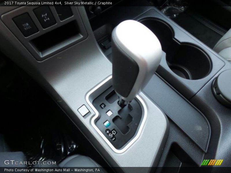 Silver Sky Metallic / Graphite 2017 Toyota Sequoia Limited 4x4