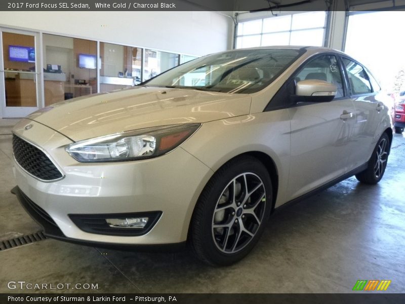 Front 3/4 View of 2017 Focus SEL Sedan
