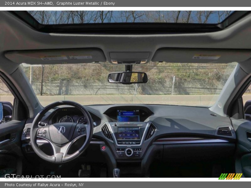 Graphite Luster Metallic / Ebony 2014 Acura MDX SH-AWD
