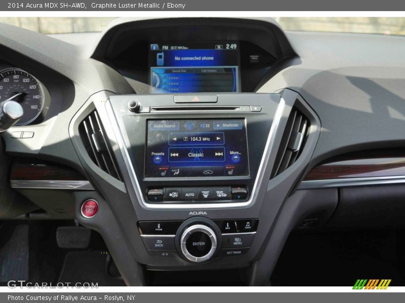 Graphite Luster Metallic / Ebony 2014 Acura MDX SH-AWD