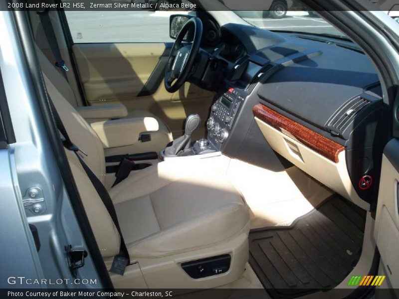 Zermatt Silver Metallic / Alpaca Beige 2008 Land Rover LR2 HSE