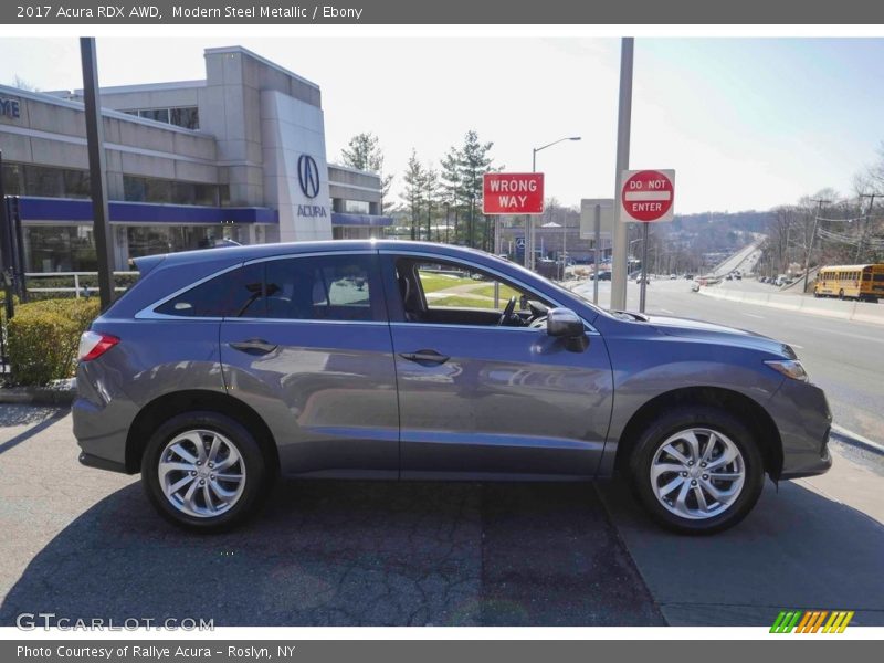 Modern Steel Metallic / Ebony 2017 Acura RDX AWD