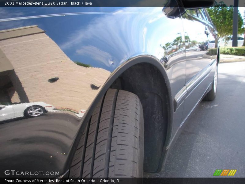 Black / Java 2001 Mercedes-Benz E 320 Sedan