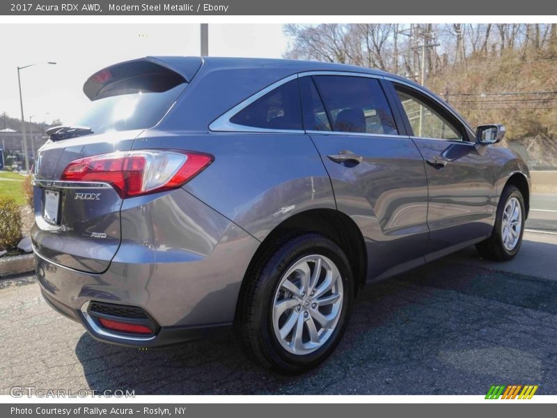 Modern Steel Metallic / Ebony 2017 Acura RDX AWD