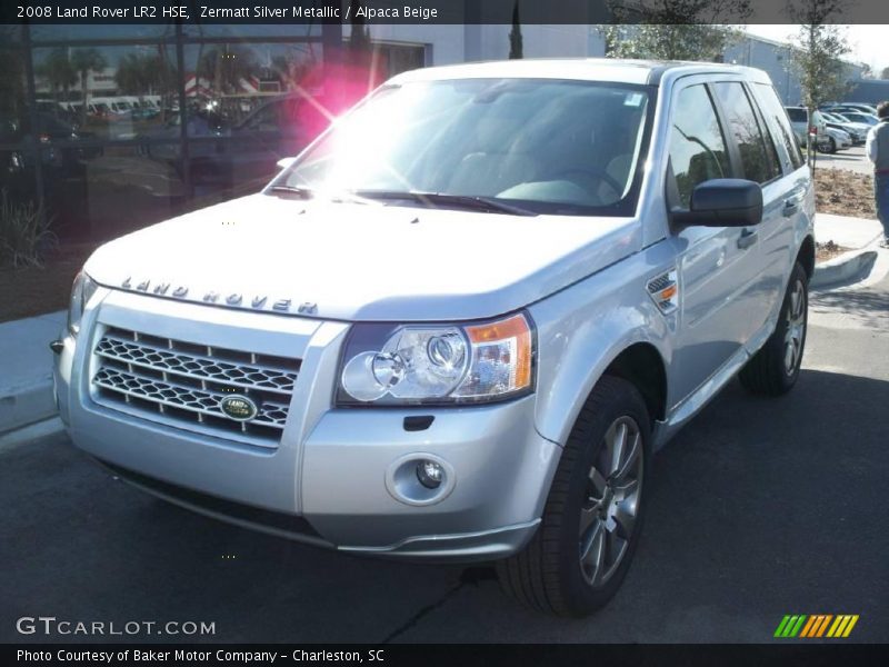 Zermatt Silver Metallic / Alpaca Beige 2008 Land Rover LR2 HSE