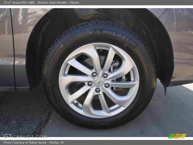 Modern Steel Metallic / Ebony 2017 Acura RDX AWD