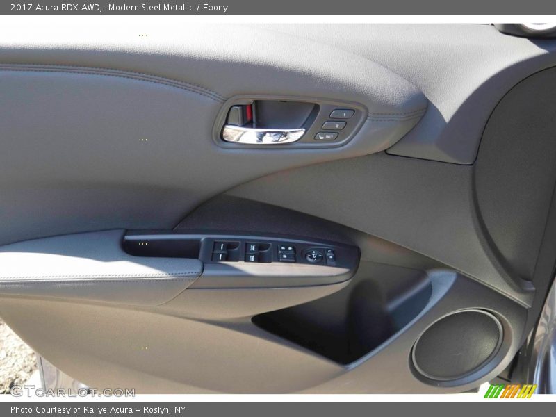 Modern Steel Metallic / Ebony 2017 Acura RDX AWD
