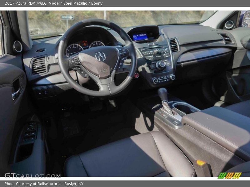 Modern Steel Metallic / Ebony 2017 Acura RDX AWD
