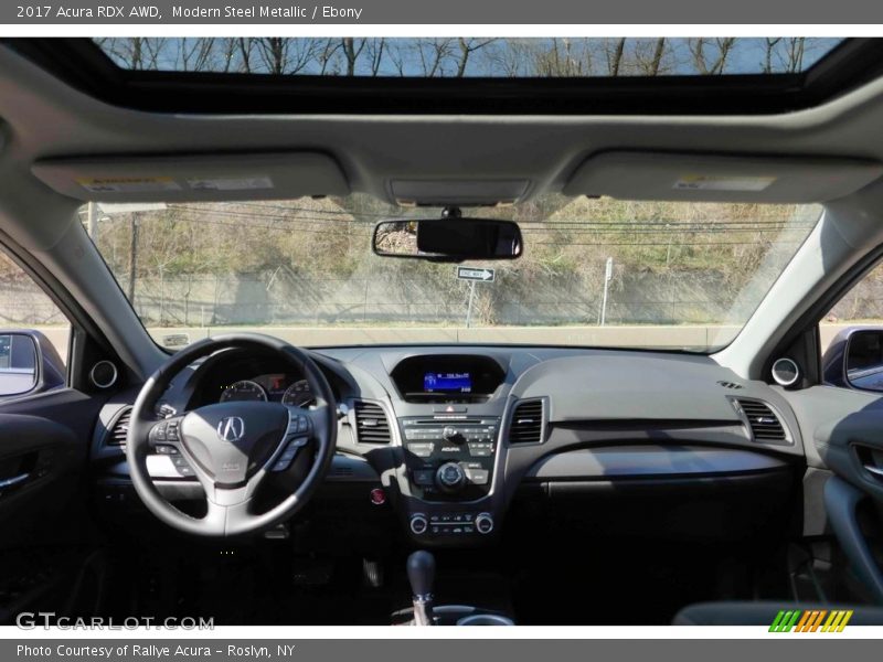 Modern Steel Metallic / Ebony 2017 Acura RDX AWD