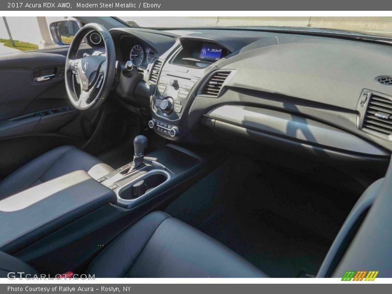 Modern Steel Metallic / Ebony 2017 Acura RDX AWD