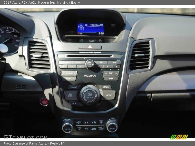 Modern Steel Metallic / Ebony 2017 Acura RDX AWD