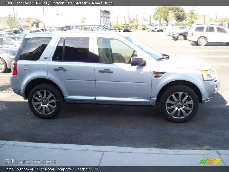 Zermatt Silver Metallic / Alpaca Beige 2008 Land Rover LR2 HSE
