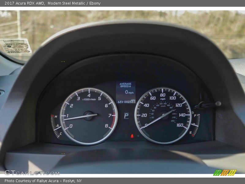 Modern Steel Metallic / Ebony 2017 Acura RDX AWD