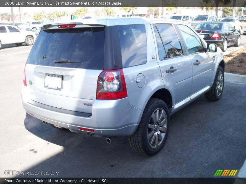Zermatt Silver Metallic / Alpaca Beige 2008 Land Rover LR2 HSE