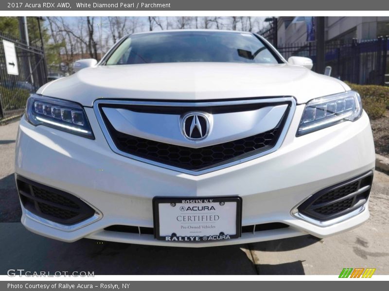 White Diamond Pearl / Parchment 2017 Acura RDX AWD