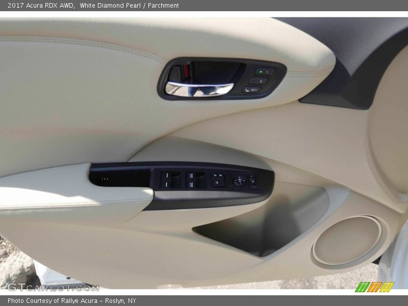 White Diamond Pearl / Parchment 2017 Acura RDX AWD