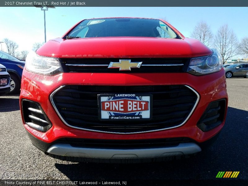 Red Hot / Jet Black 2017 Chevrolet Trax LT