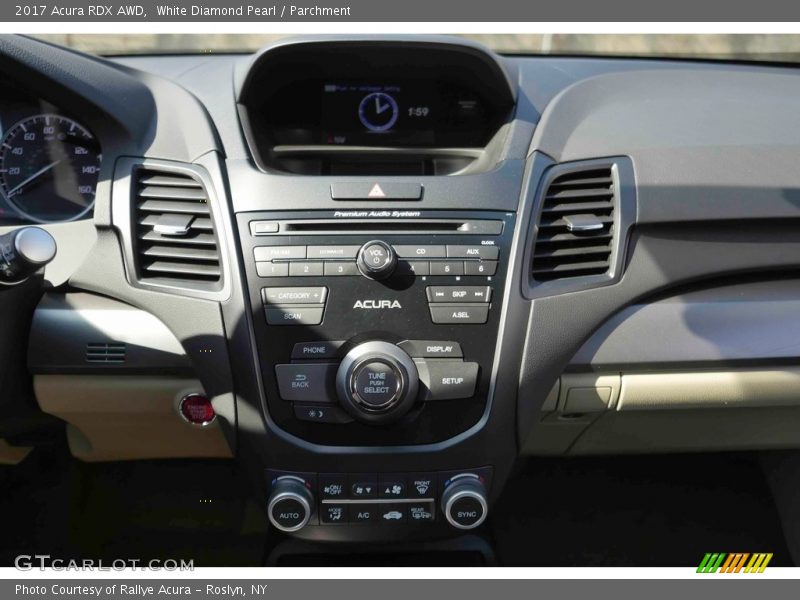 White Diamond Pearl / Parchment 2017 Acura RDX AWD
