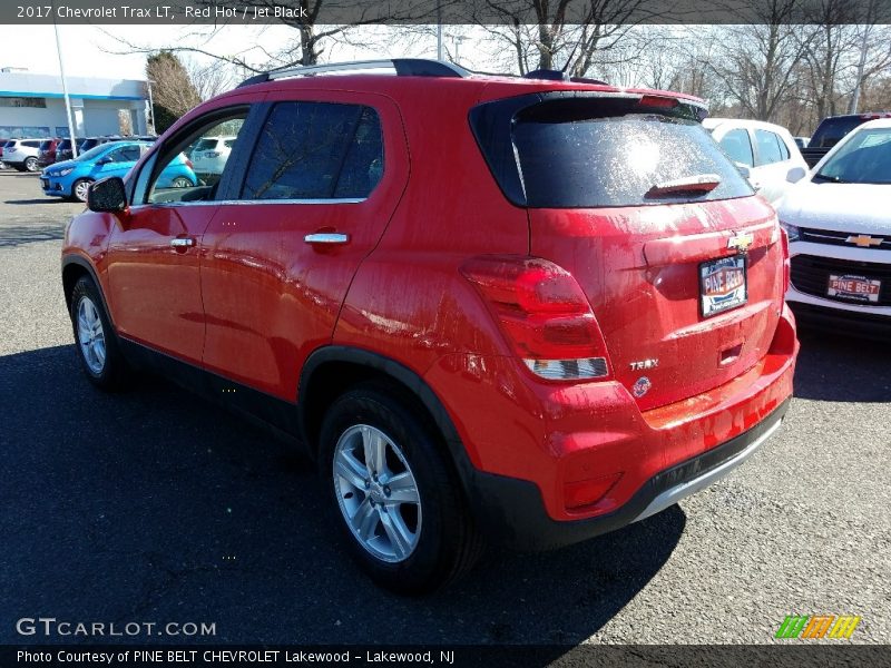 Red Hot / Jet Black 2017 Chevrolet Trax LT