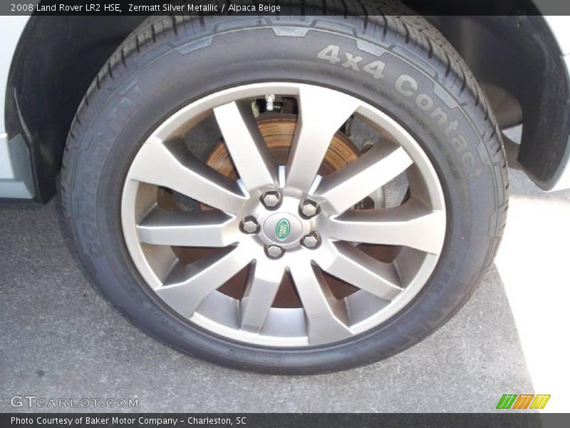 Zermatt Silver Metallic / Alpaca Beige 2008 Land Rover LR2 HSE