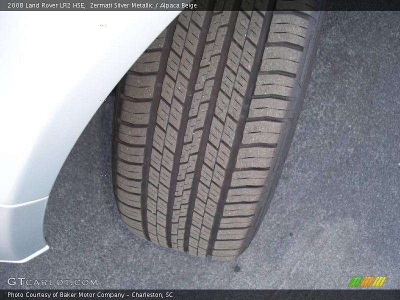 Zermatt Silver Metallic / Alpaca Beige 2008 Land Rover LR2 HSE
