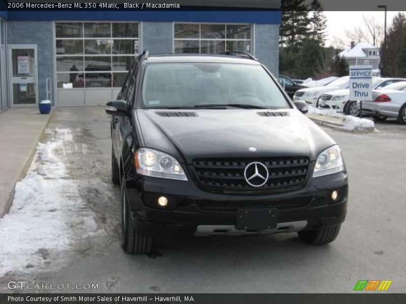 Black / Macadamia 2006 Mercedes-Benz ML 350 4Matic