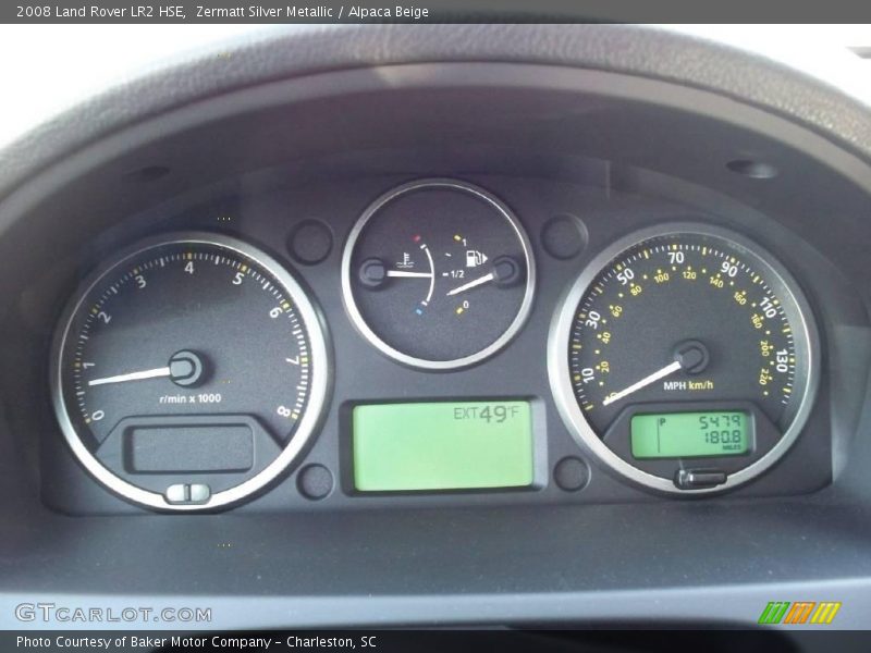 Zermatt Silver Metallic / Alpaca Beige 2008 Land Rover LR2 HSE