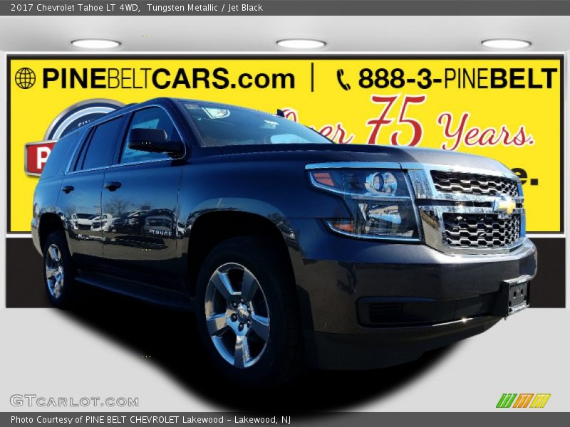 Tungsten Metallic / Jet Black 2017 Chevrolet Tahoe LT 4WD