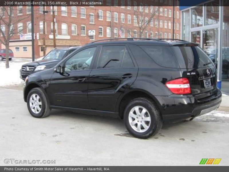 Black / Macadamia 2006 Mercedes-Benz ML 350 4Matic