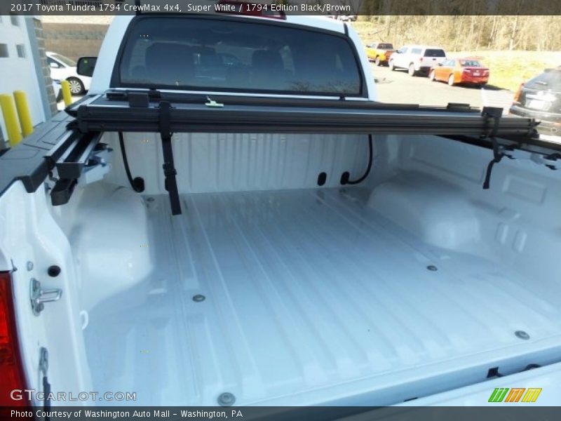 Super White / 1794 Edition Black/Brown 2017 Toyota Tundra 1794 CrewMax 4x4