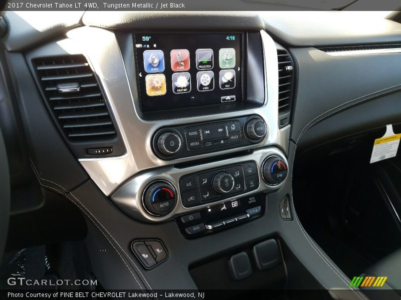 Tungsten Metallic / Jet Black 2017 Chevrolet Tahoe LT 4WD