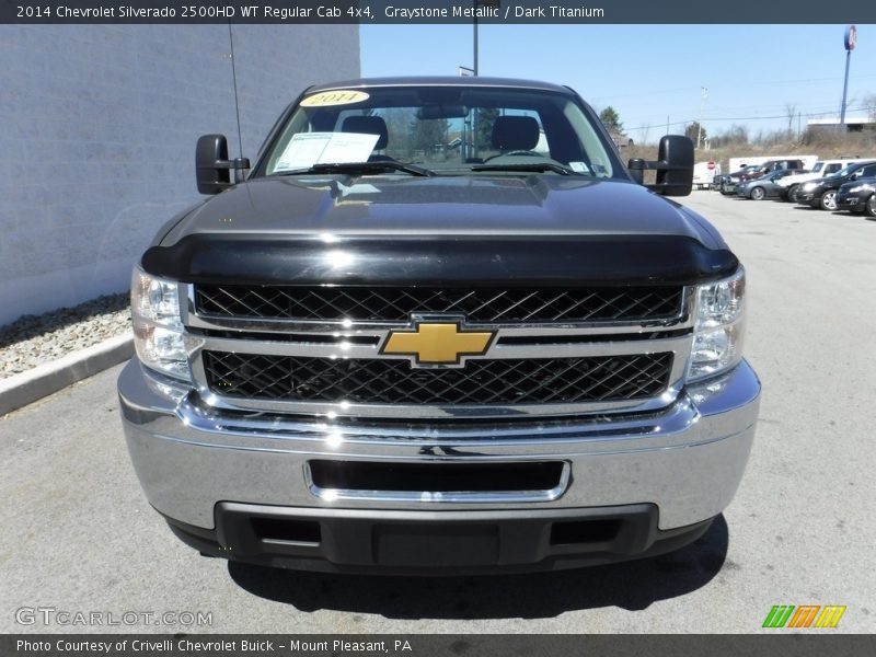 Graystone Metallic / Dark Titanium 2014 Chevrolet Silverado 2500HD WT Regular Cab 4x4