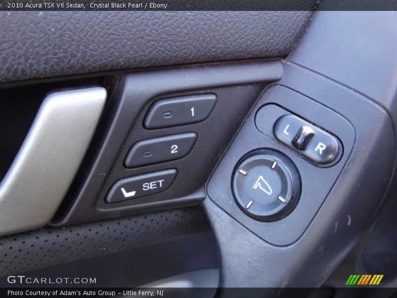 Crystal Black Pearl / Ebony 2010 Acura TSX V6 Sedan
