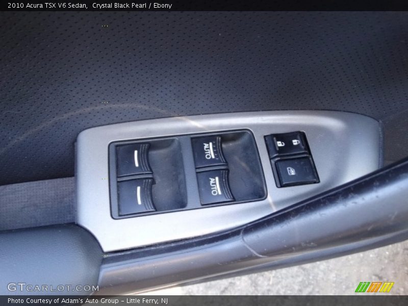 Crystal Black Pearl / Ebony 2010 Acura TSX V6 Sedan