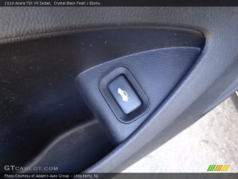 Crystal Black Pearl / Ebony 2010 Acura TSX V6 Sedan