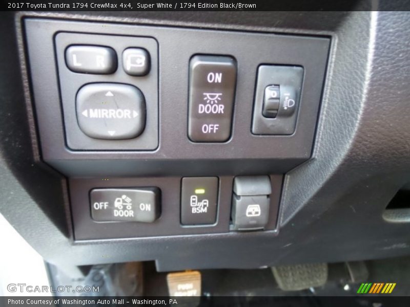 Controls of 2017 Tundra 1794 CrewMax 4x4