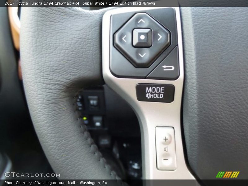 Controls of 2017 Tundra 1794 CrewMax 4x4