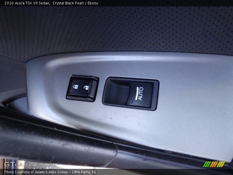 Crystal Black Pearl / Ebony 2010 Acura TSX V6 Sedan