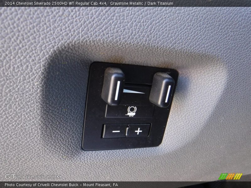 Graystone Metallic / Dark Titanium 2014 Chevrolet Silverado 2500HD WT Regular Cab 4x4