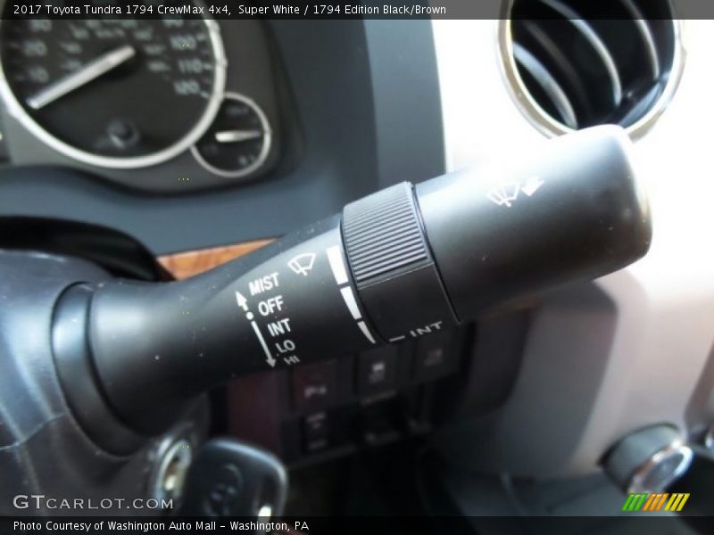 Controls of 2017 Tundra 1794 CrewMax 4x4