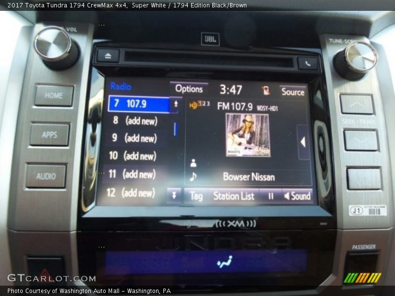 Audio System of 2017 Tundra 1794 CrewMax 4x4
