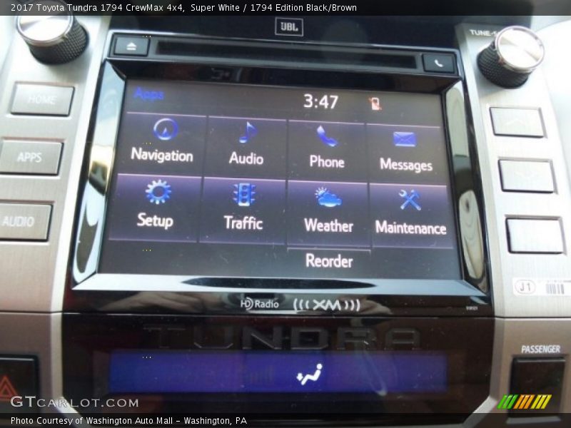 Controls of 2017 Tundra 1794 CrewMax 4x4