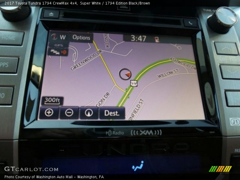 Navigation of 2017 Tundra 1794 CrewMax 4x4