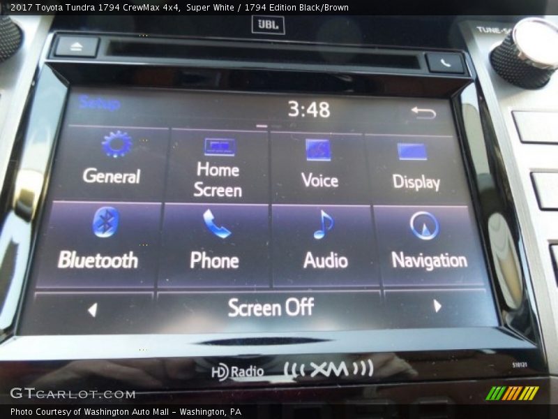 Controls of 2017 Tundra 1794 CrewMax 4x4