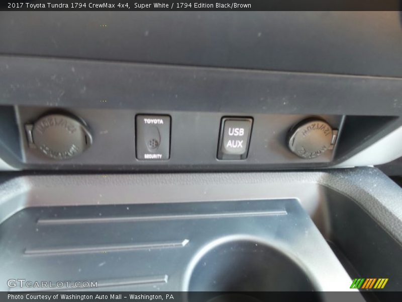 Controls of 2017 Tundra 1794 CrewMax 4x4