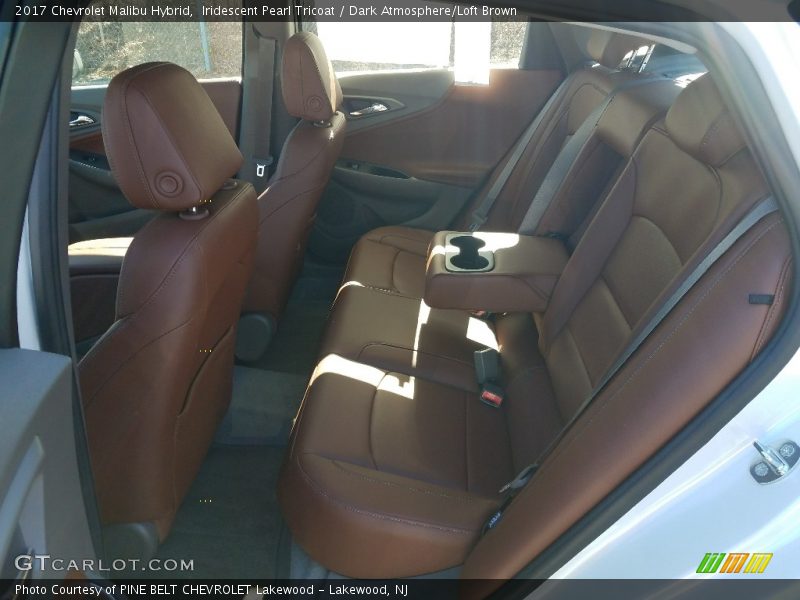 Iridescent Pearl Tricoat / Dark Atmosphere/Loft Brown 2017 Chevrolet Malibu Hybrid