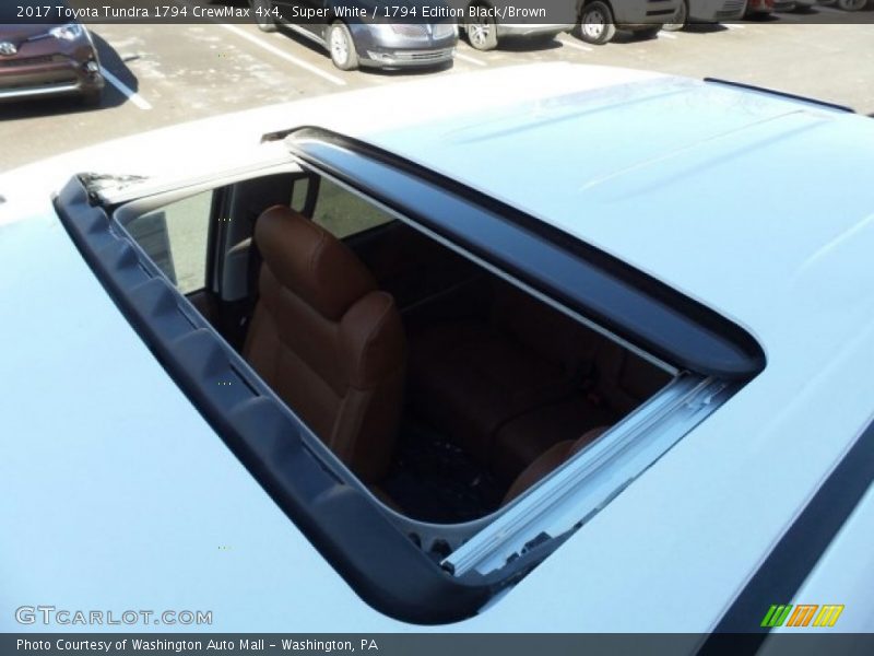 Sunroof of 2017 Tundra 1794 CrewMax 4x4