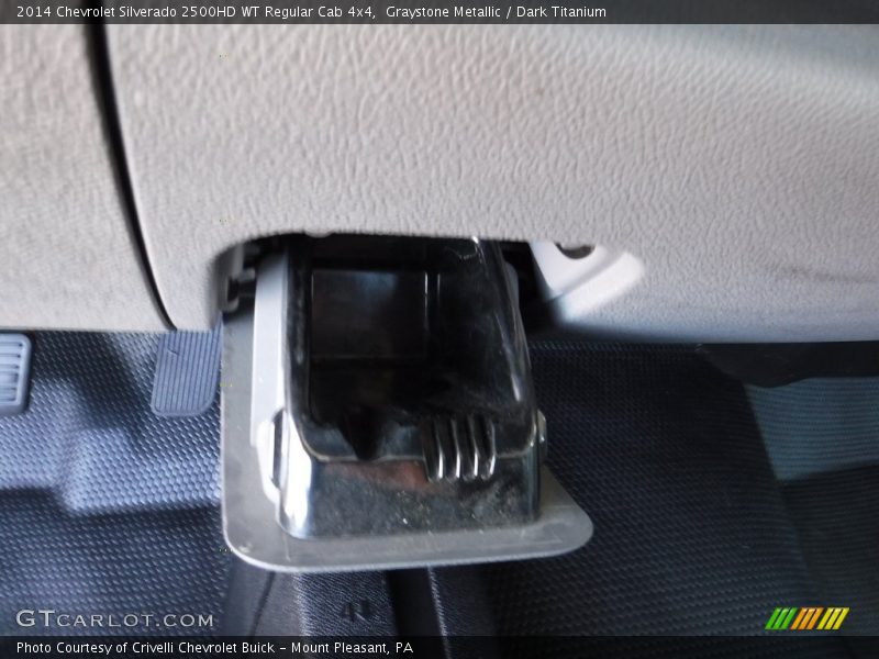 Graystone Metallic / Dark Titanium 2014 Chevrolet Silverado 2500HD WT Regular Cab 4x4
